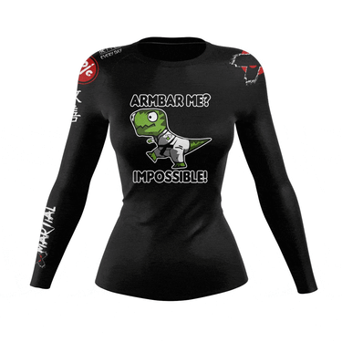 Armbar Me Women’s BJJ Rash Guard XMARTIAL