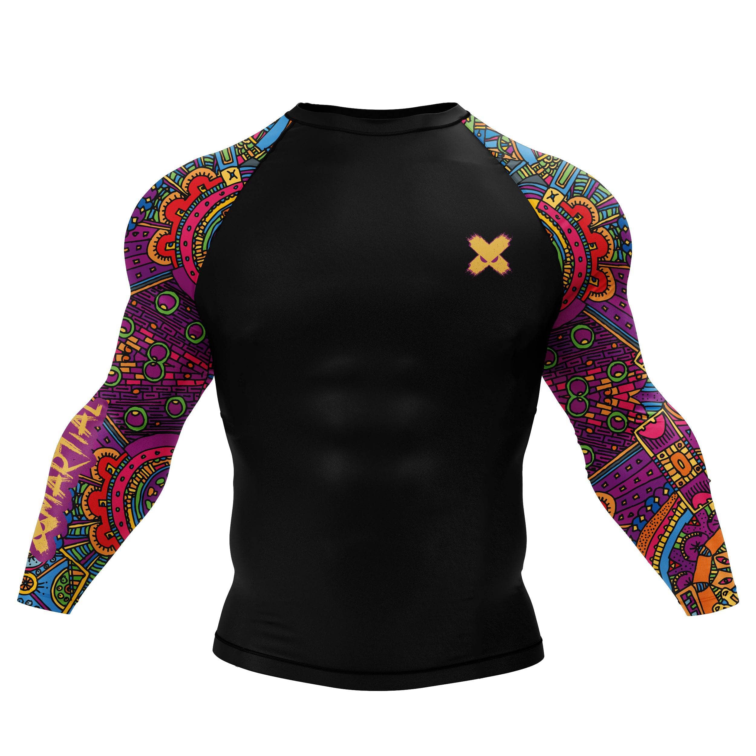 Aztec Rash Guard XMARTIAL