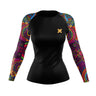 Aztec Women's Rash Guard XMARTIAL