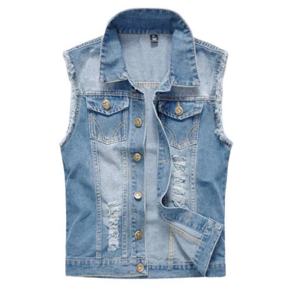 Classic Denim Vest XMARTIAL