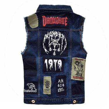 Vintage Denim Vest XMARTIAL