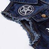 Vintage Denim Vest XMARTIAL