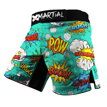 Comic Hero Hybrid BJJ Shorts XMARTIAL