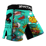 Comic Hero Hybrid BJJ Shorts XMARTIAL