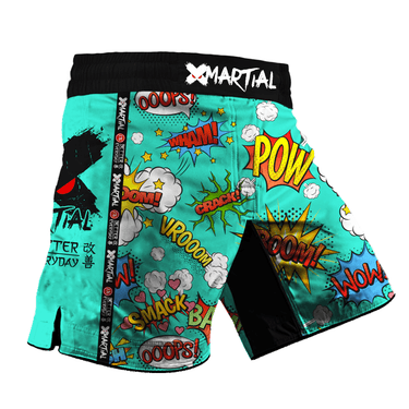 Comic Hero Hybrid BJJ Shorts XMARTIAL