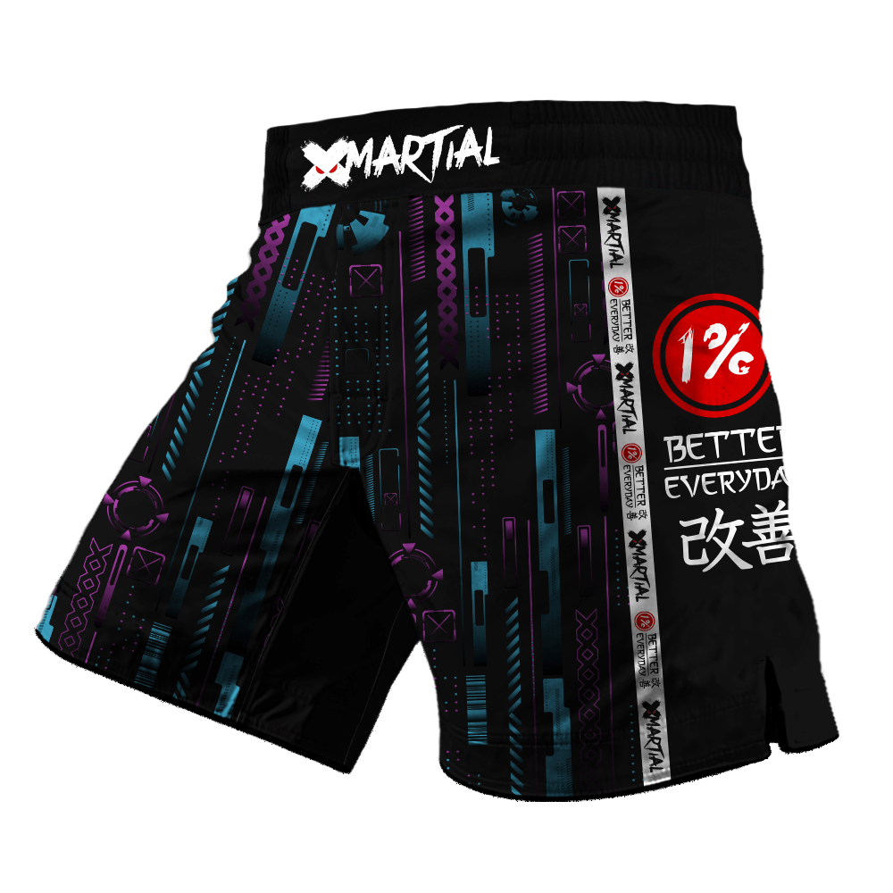 Cyber Punk 2.0 Hybrid BJJ/MMA Shorts XMARTIAL