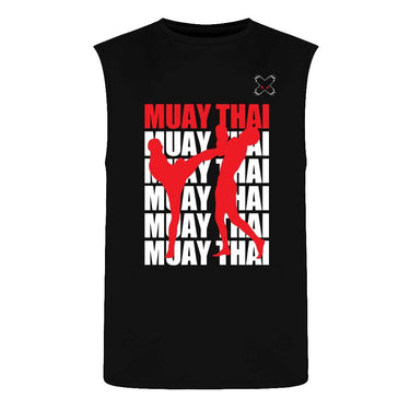 Diagonal Kick Muay Thai Shirts XMARTIAL