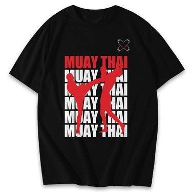 Diagonal Kick Muay Thai Shirts