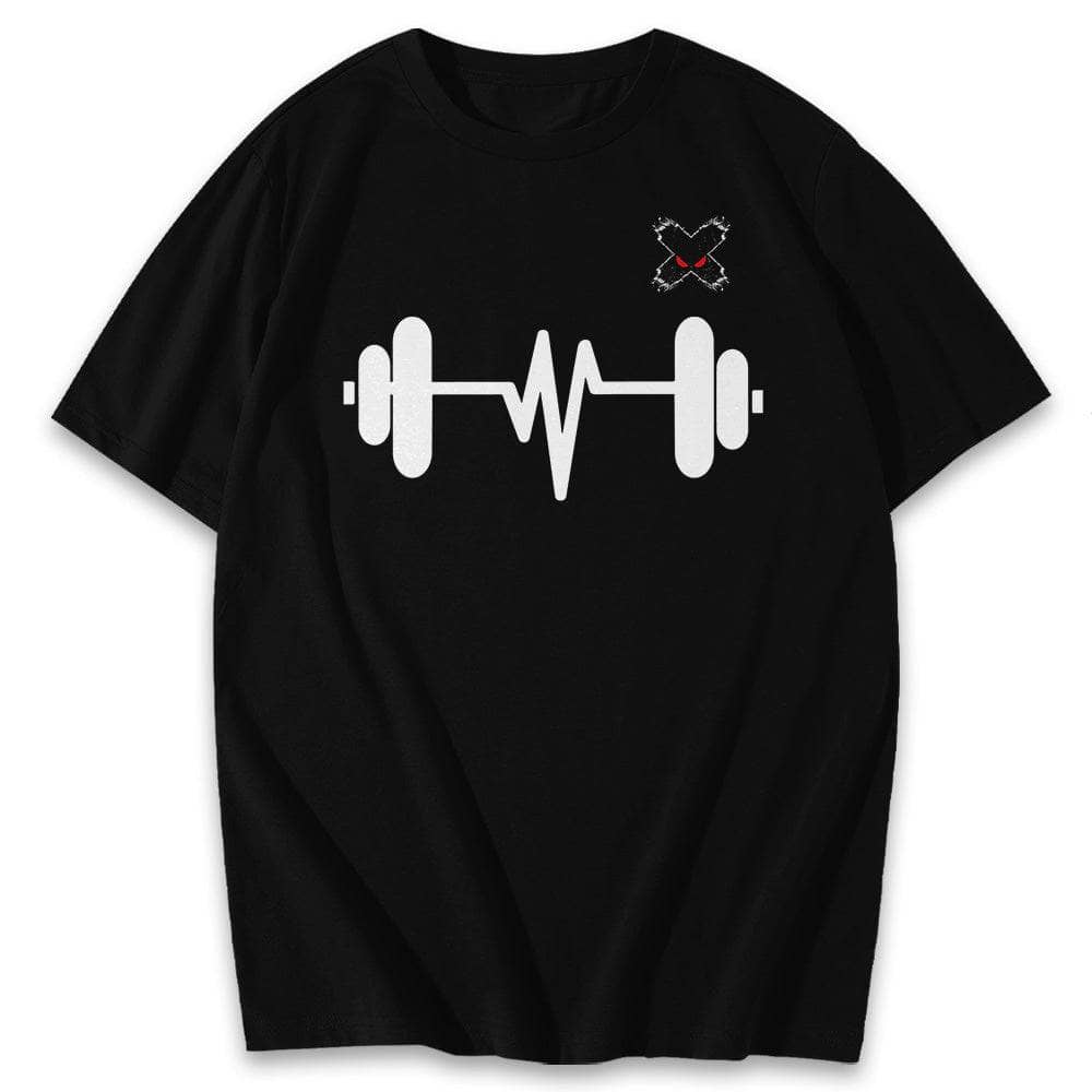Dumbbell Heartbeat Shirts & Hoodie XMARTIAL