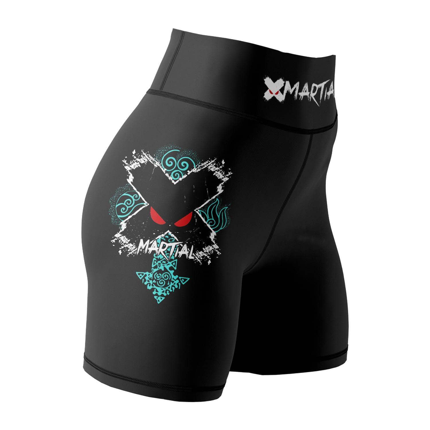 Extreme X Style Bender Women's BJJ/MMA Compression Shorts XMARTIAL
