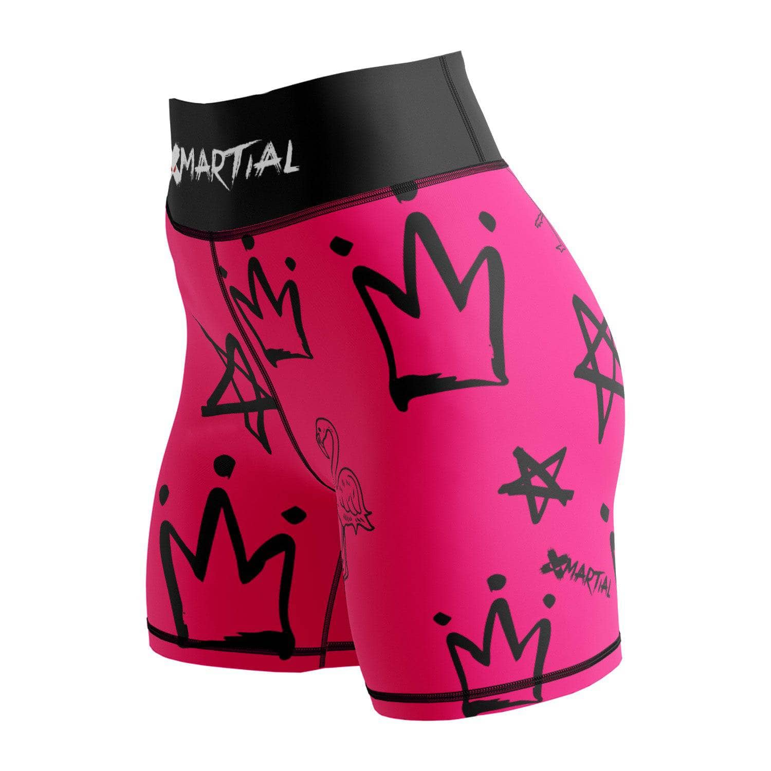 Flamazing Women's BJJ/MMA Compression Shorts XMARTIAL