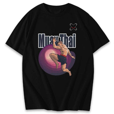 Flying Knee Muay Thai Shirts