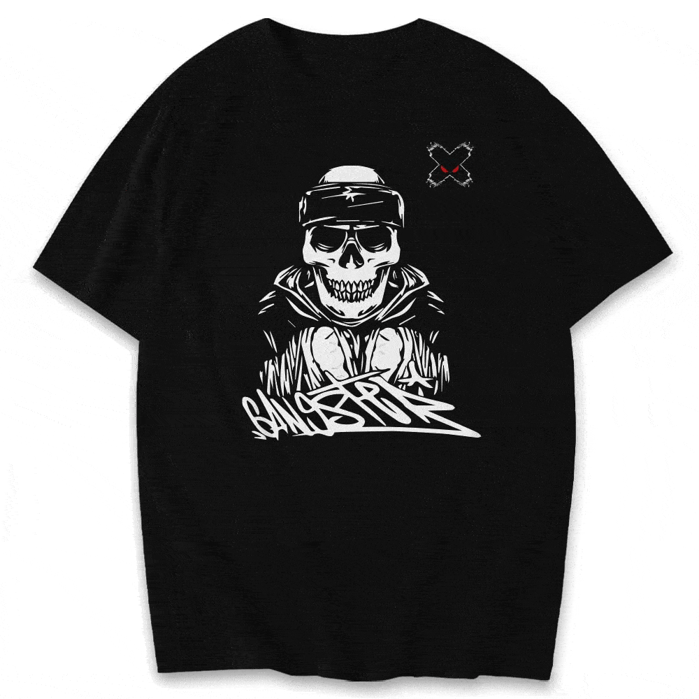 Gangster Skull Shirts & Hoodie XMARTIAL