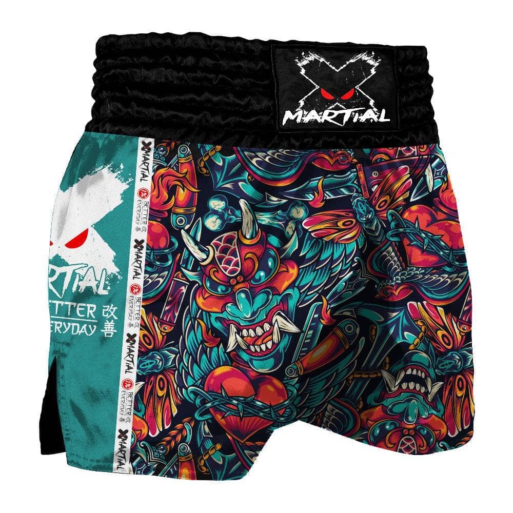 Heart of Thorns Muay Thai Shorts XMARTIAL