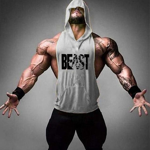 Hooded Workout Tank Top - XMARTIAL
