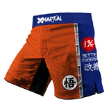 Kanji Orange 2.0 Hybrid BJJ Shorts XMARTIAL