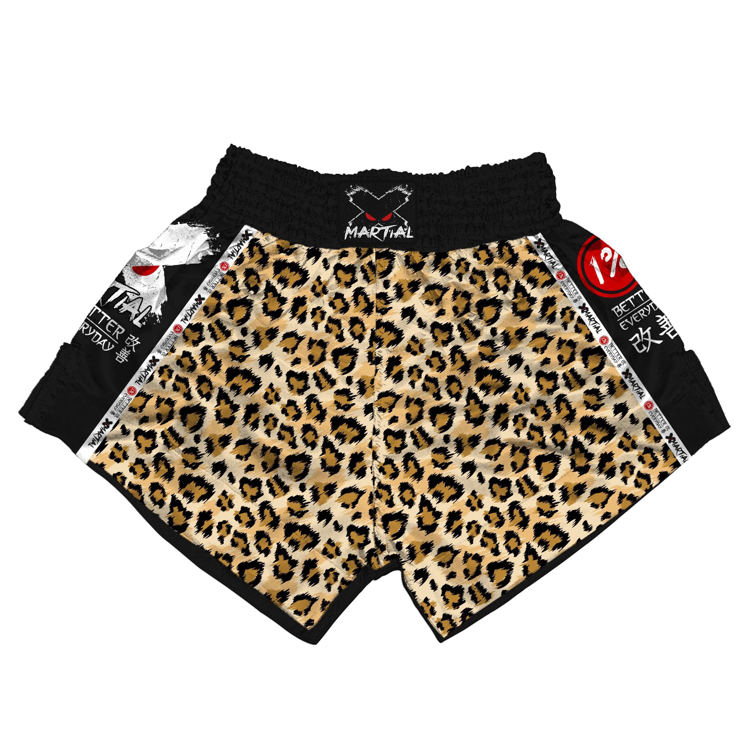 Leopard Muay Thai Shorts XMARTIAL