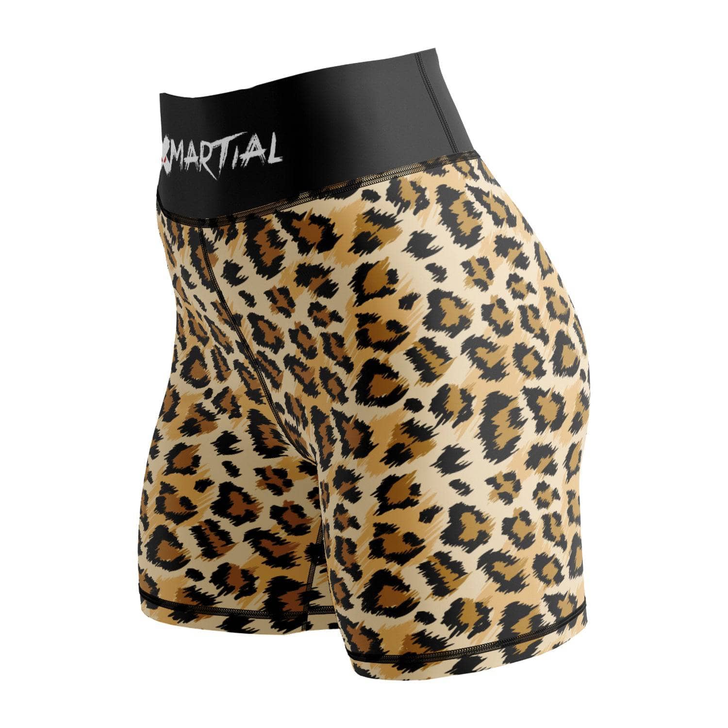 Leopard Women's BJJ/MMA Compression Shorts XMARTIAL