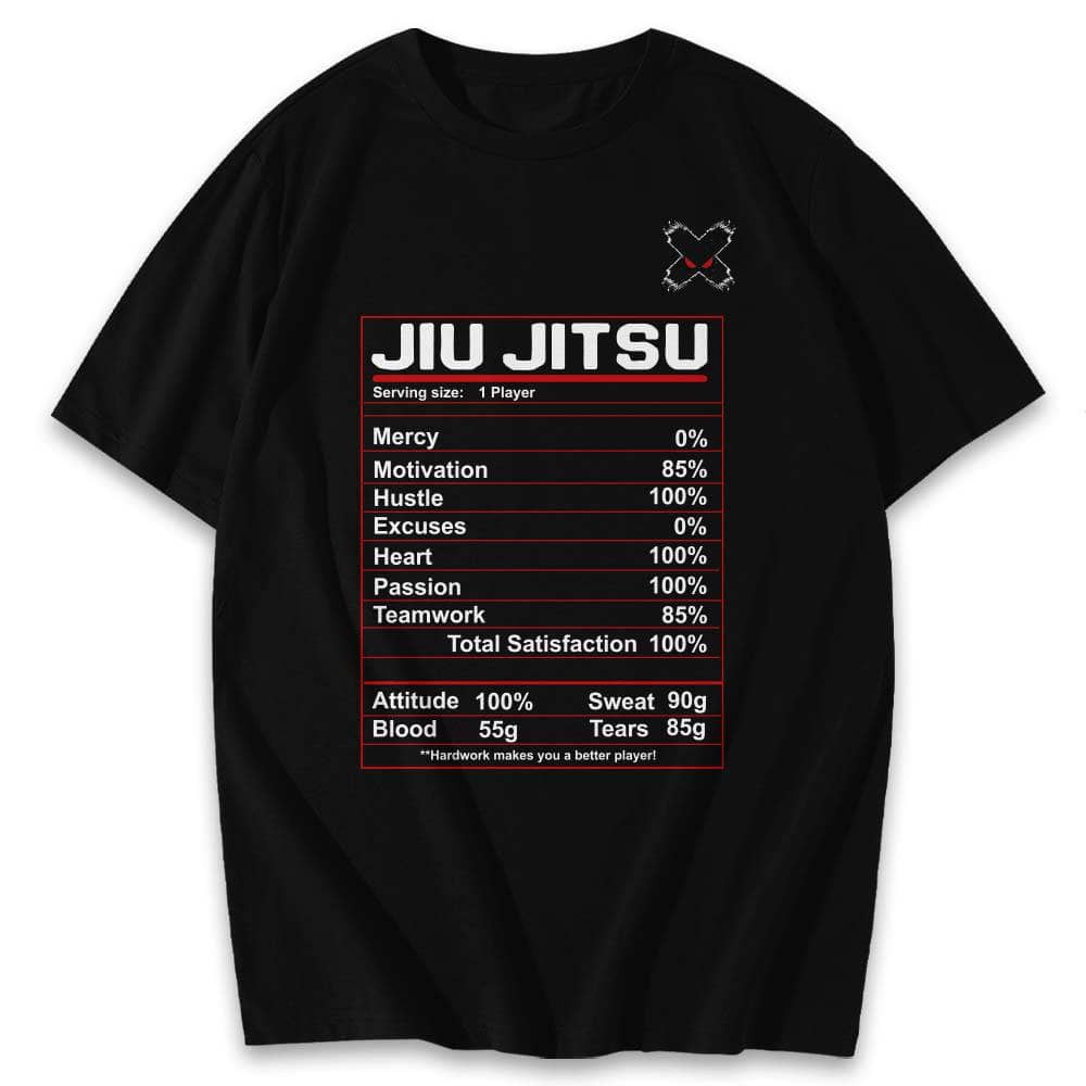 Nutrition Label Jiu Jitsu Shirts & Hoodie XMARTIAL