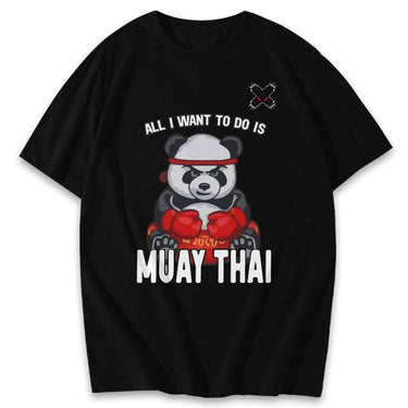 Panda Man Muay Shirts