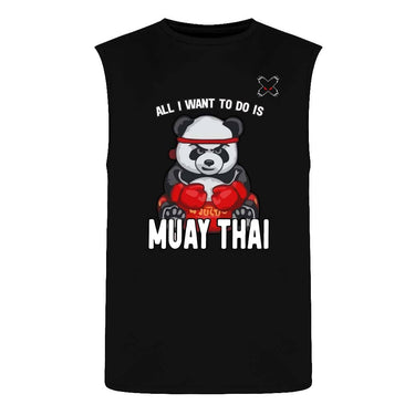 Panda Man Muay Shirts XMARTIAL