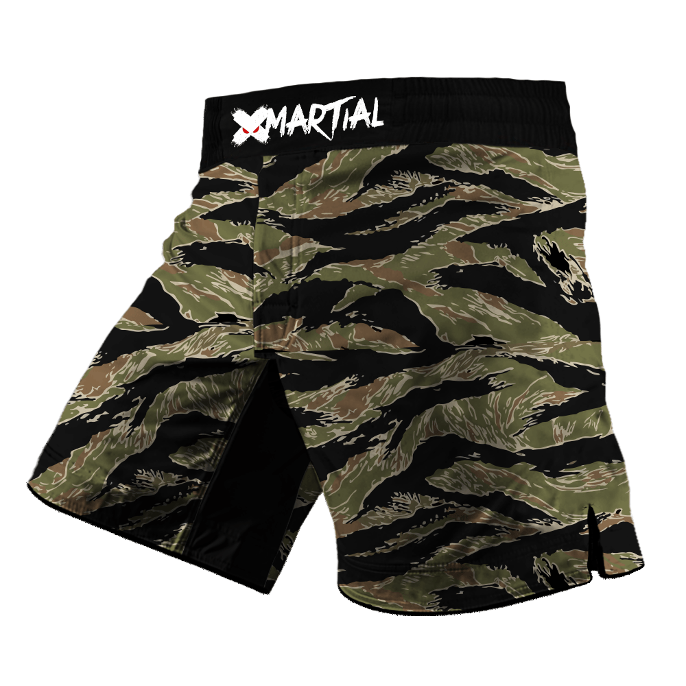 Red Viking Muay Thai Shorts - XMARTIAL