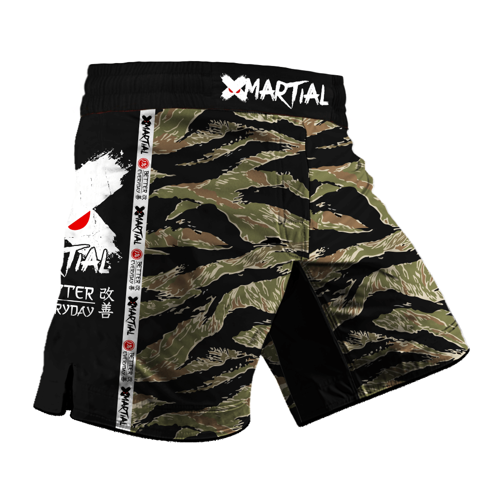 Tiger Camo 2.0 Hybrid BJJ/MMA Shorts XMARTIAL